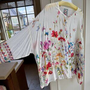 NWT- Johnny Was Odessa Blouse - Size 3x